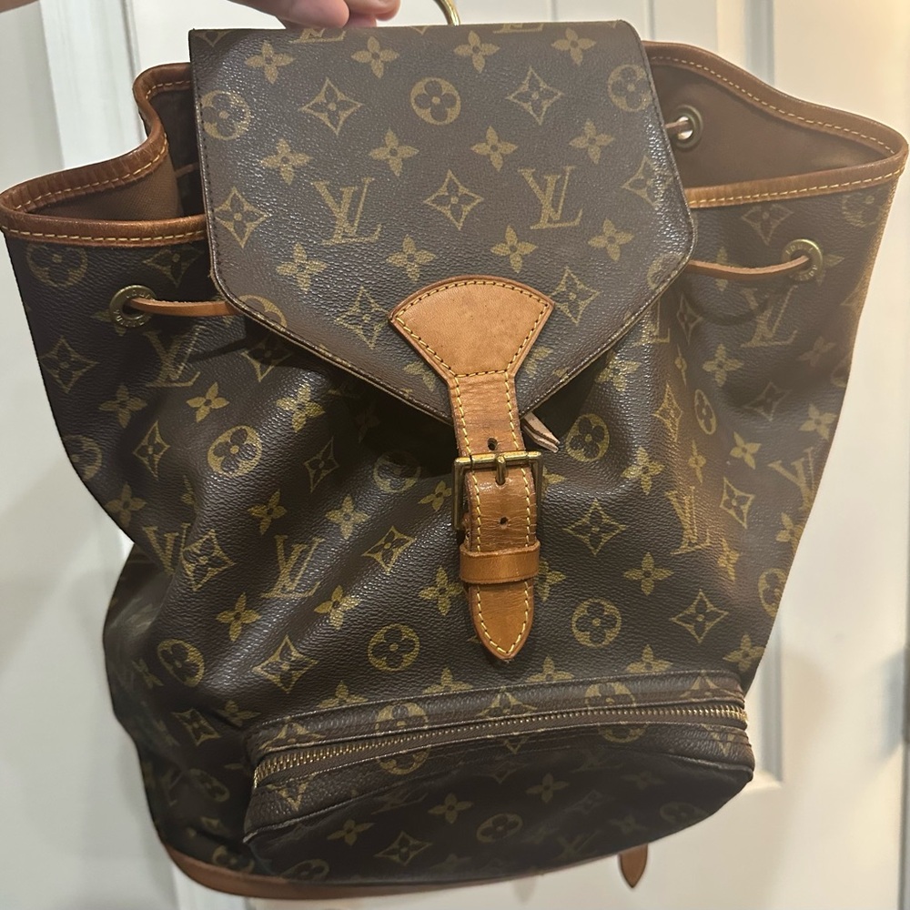 Louis Vuitton Classic Monogram Brown Backpack